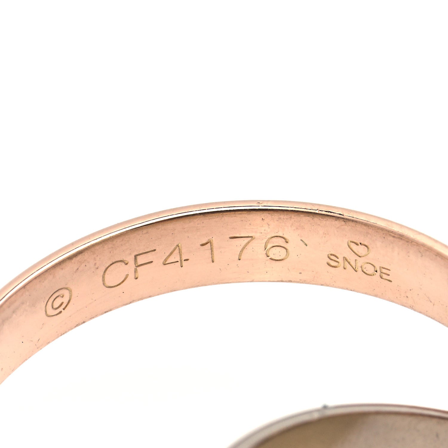 Cartier 18K Pink Yellow White Gold Classic Trinity Ring 52 6 4 of 4