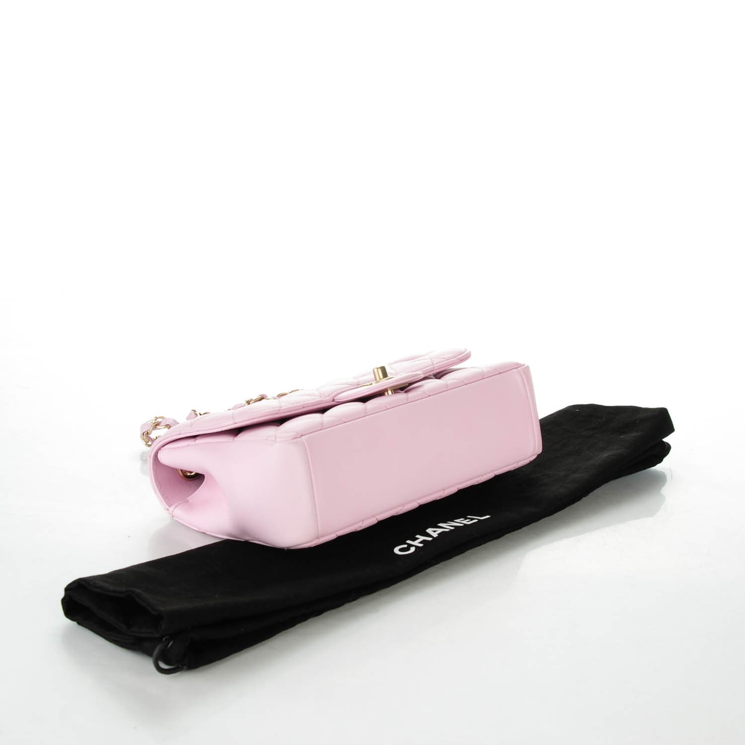 Chanel Lambskin Quilted Mini Mademoiselle Chic Flap Pink 4 of 8