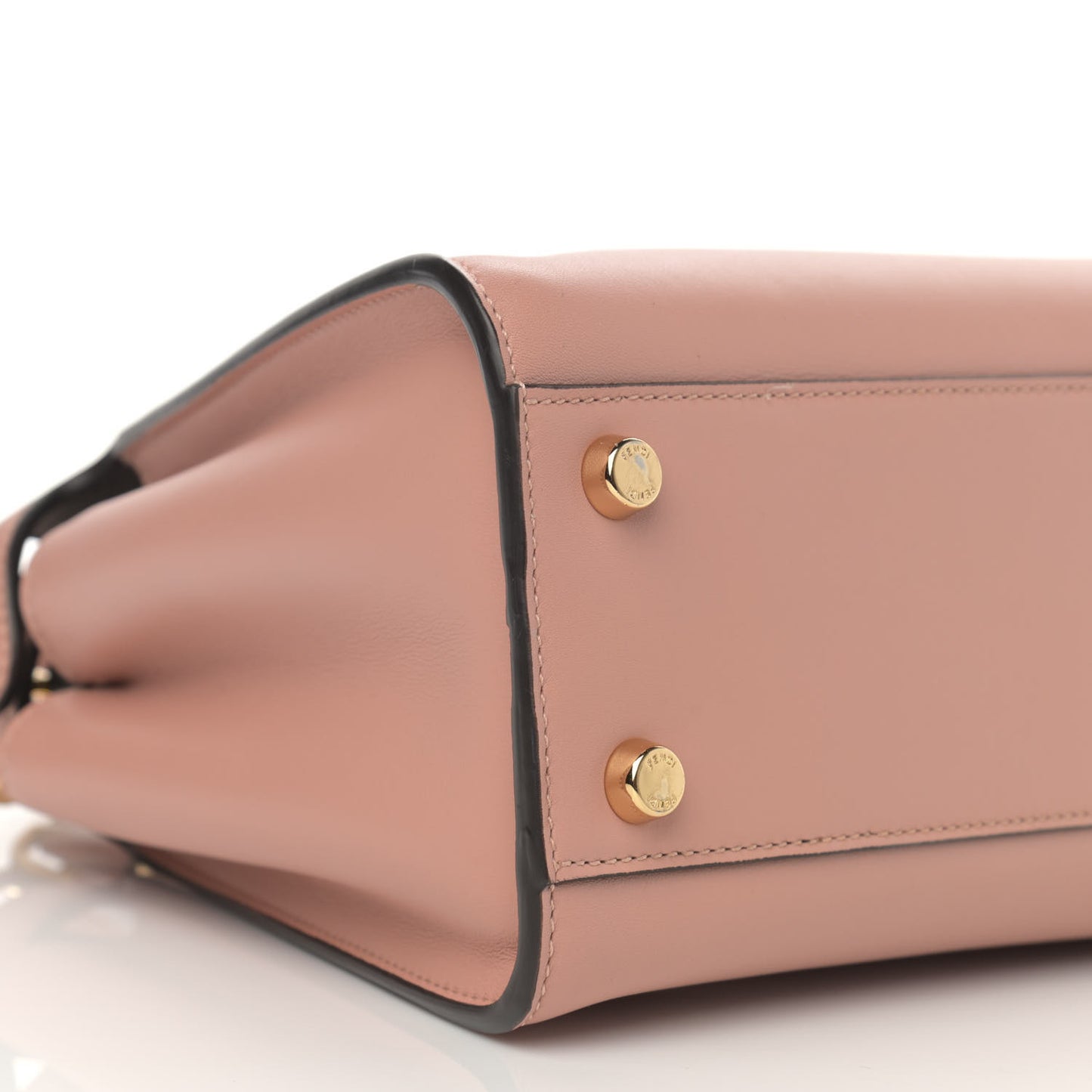 Vitello Tahiti Burro Medium Peekaboo Iconic Essentially Satchel Rosa Burbon Maya