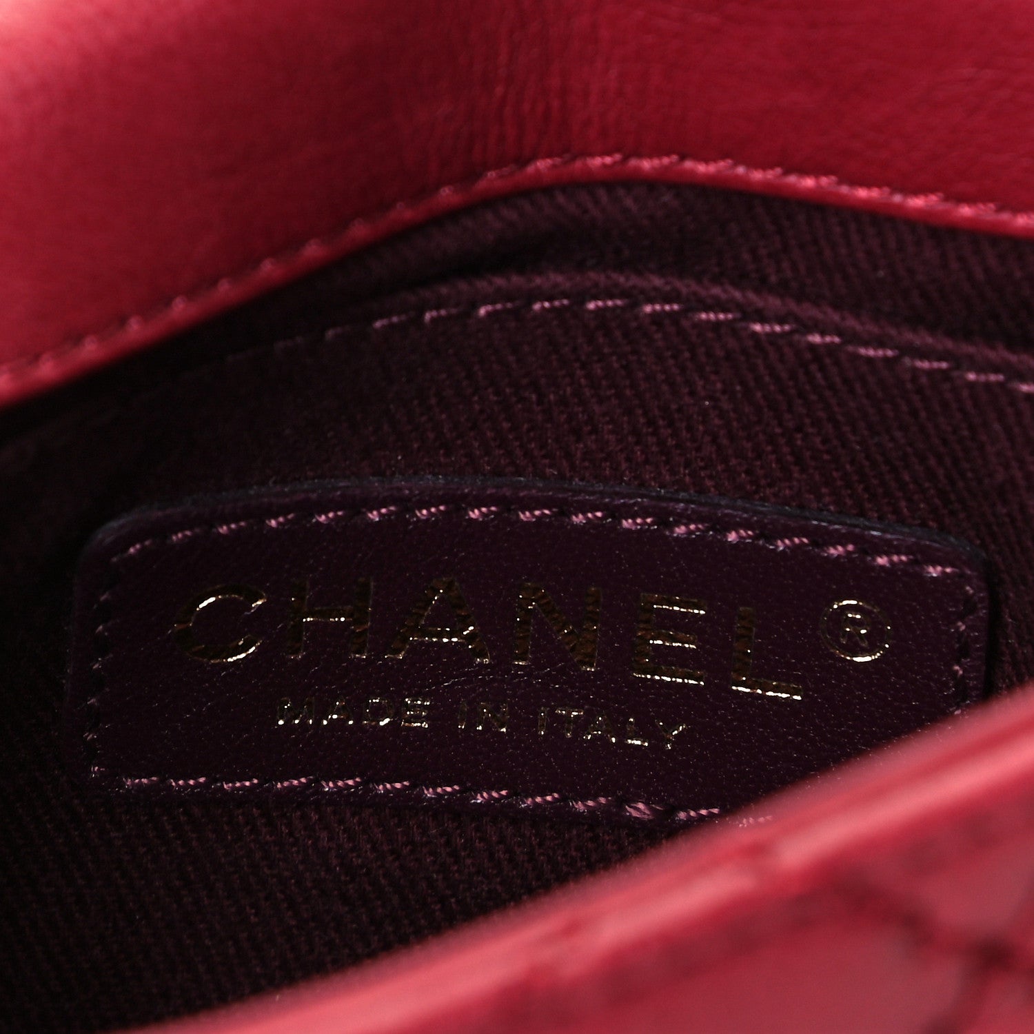 Chanel Calfskin Quilted Mini Urban Day Flap Red 6 of 9
