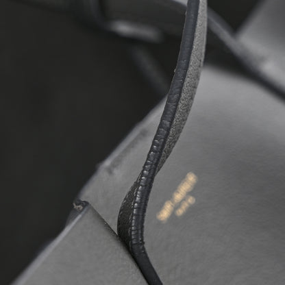 Saint Laurent Calfskin Large Shopping Tote Asphalt 11 of 12