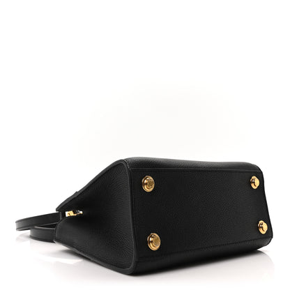 Louis Vuitton Calfskin City Steamer Mini Black 4 of 10
