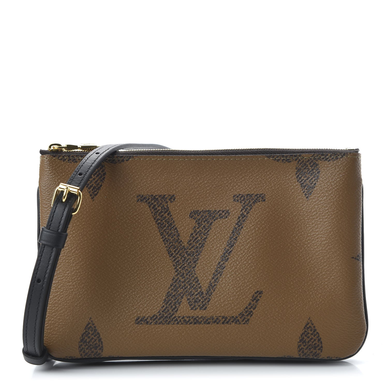 Louis Vuitton Reverse Monogram Giant Double Zip Pochette 1 of 9