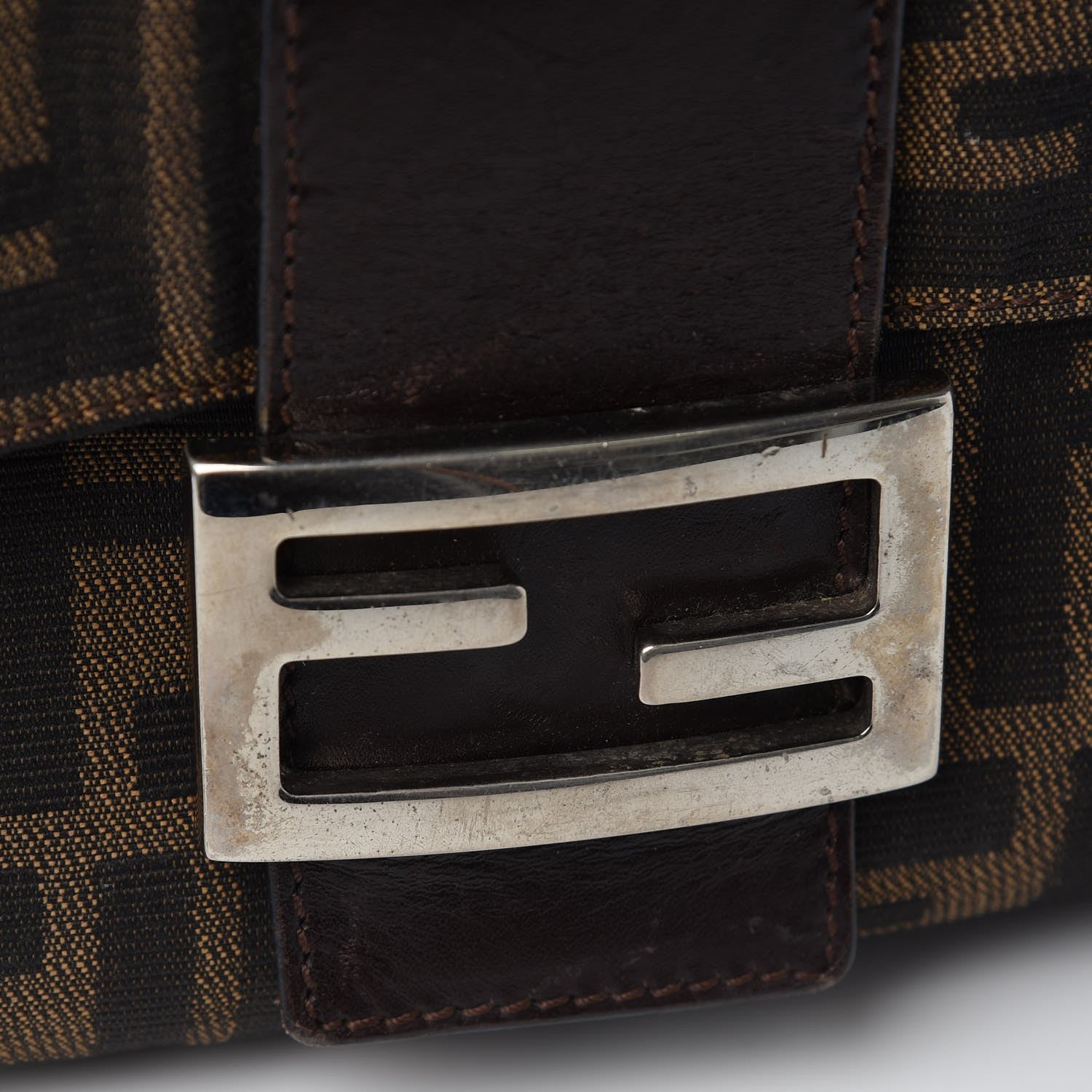 Fendi Zucca Mama Baguette Tobacco 8 of 8