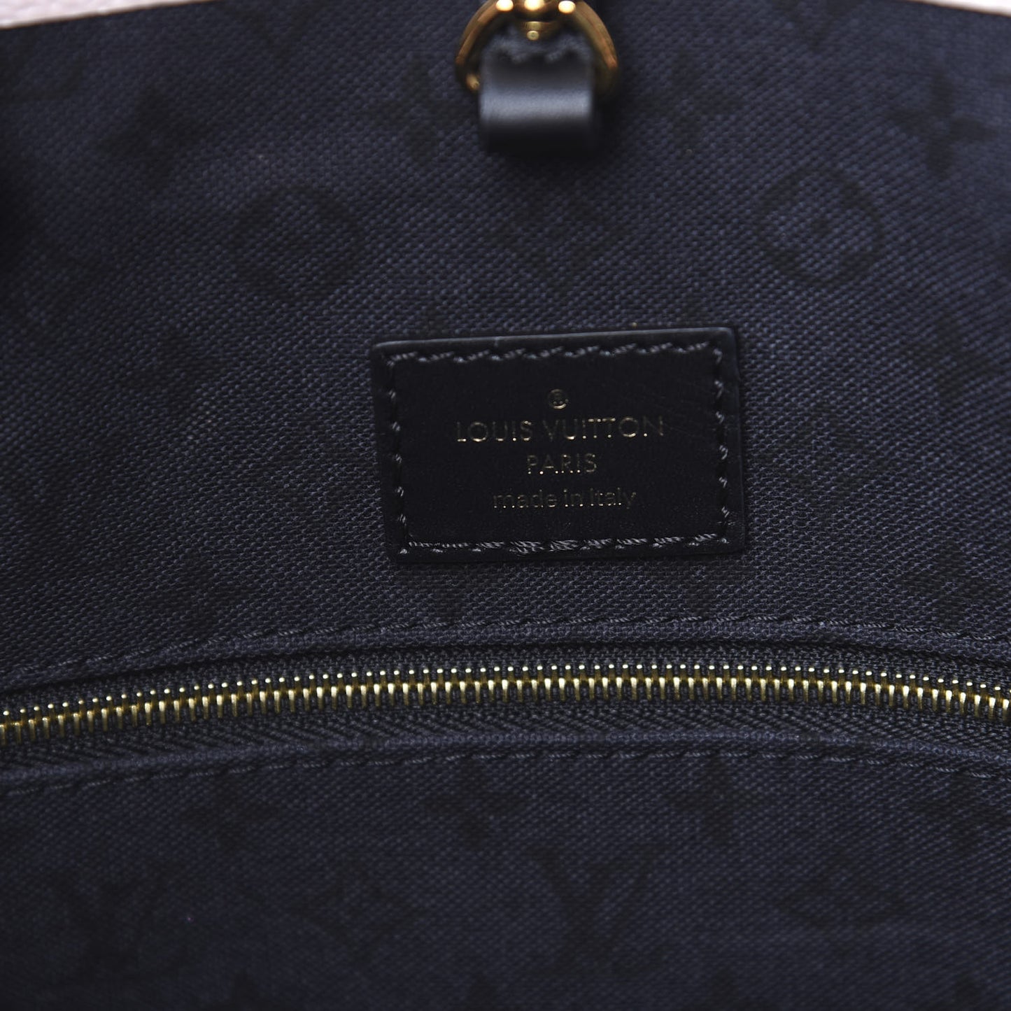 Monogram Giant Crafty Onthego GM Creme Rouge Black