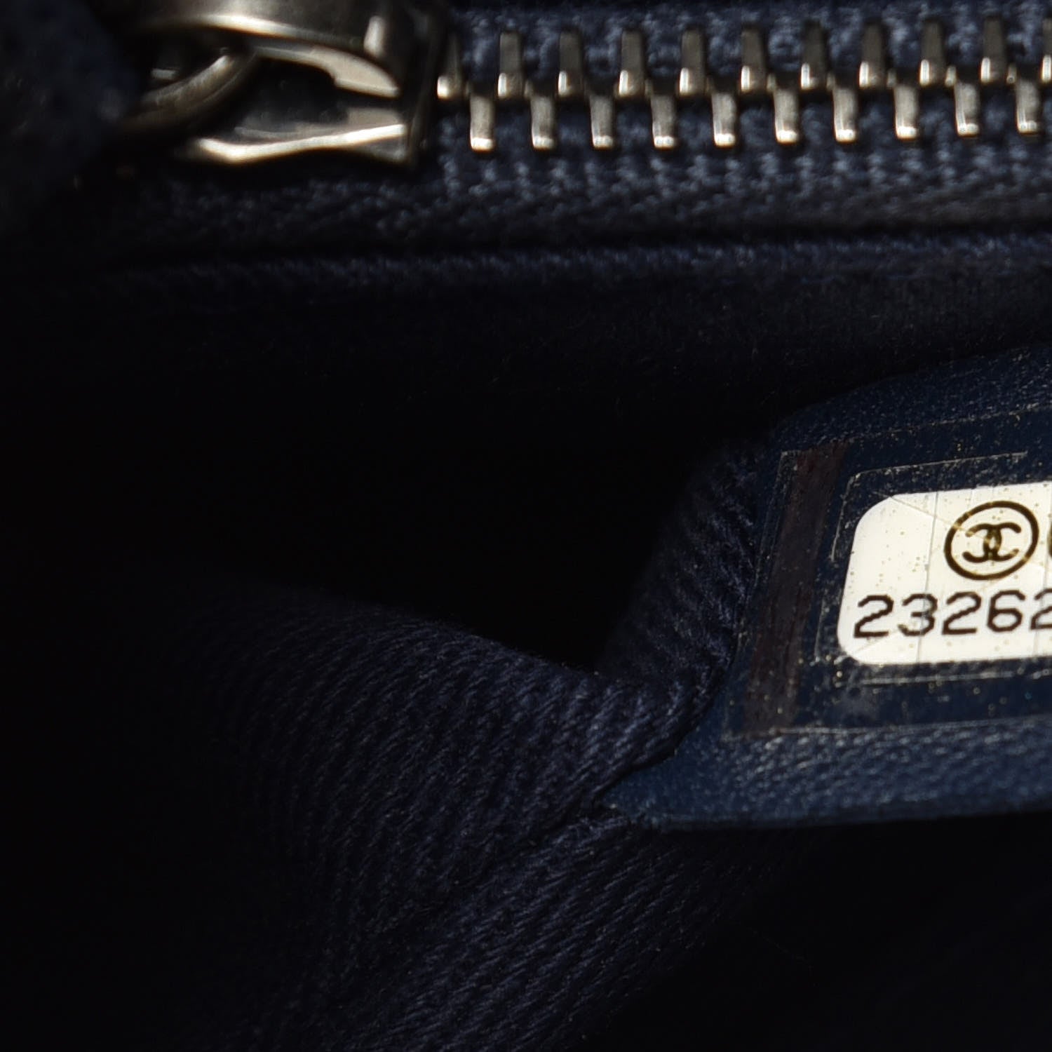 Chanel Caviar Quilted Small Coco Handle Flap Navy 6 of 9