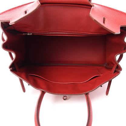 Hermes Togo Birkin 30 Rouge Garance 5 of 17