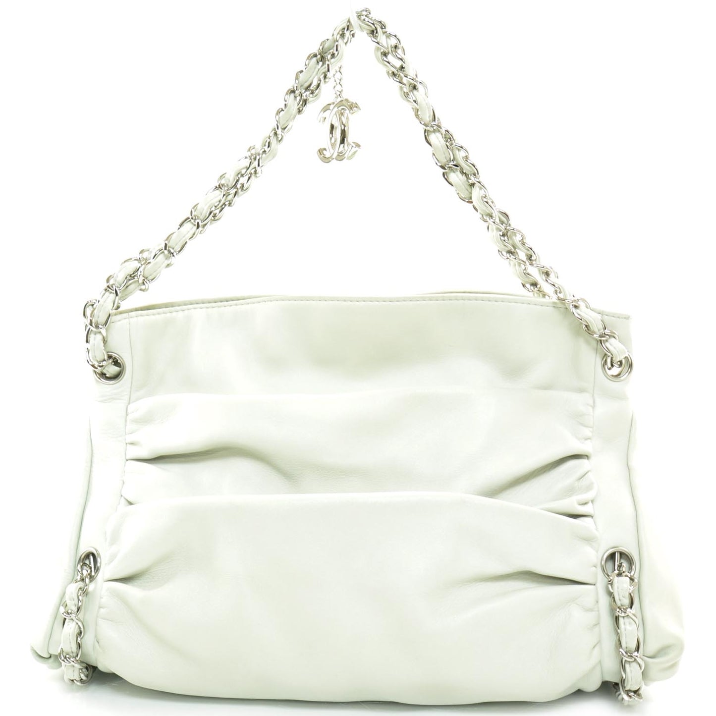 Lambskin Sharpei Large Bag Light Green Mint