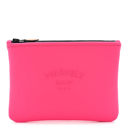 Hermes Neoprene Small Neobain Case Bubble Gum 1 of 8