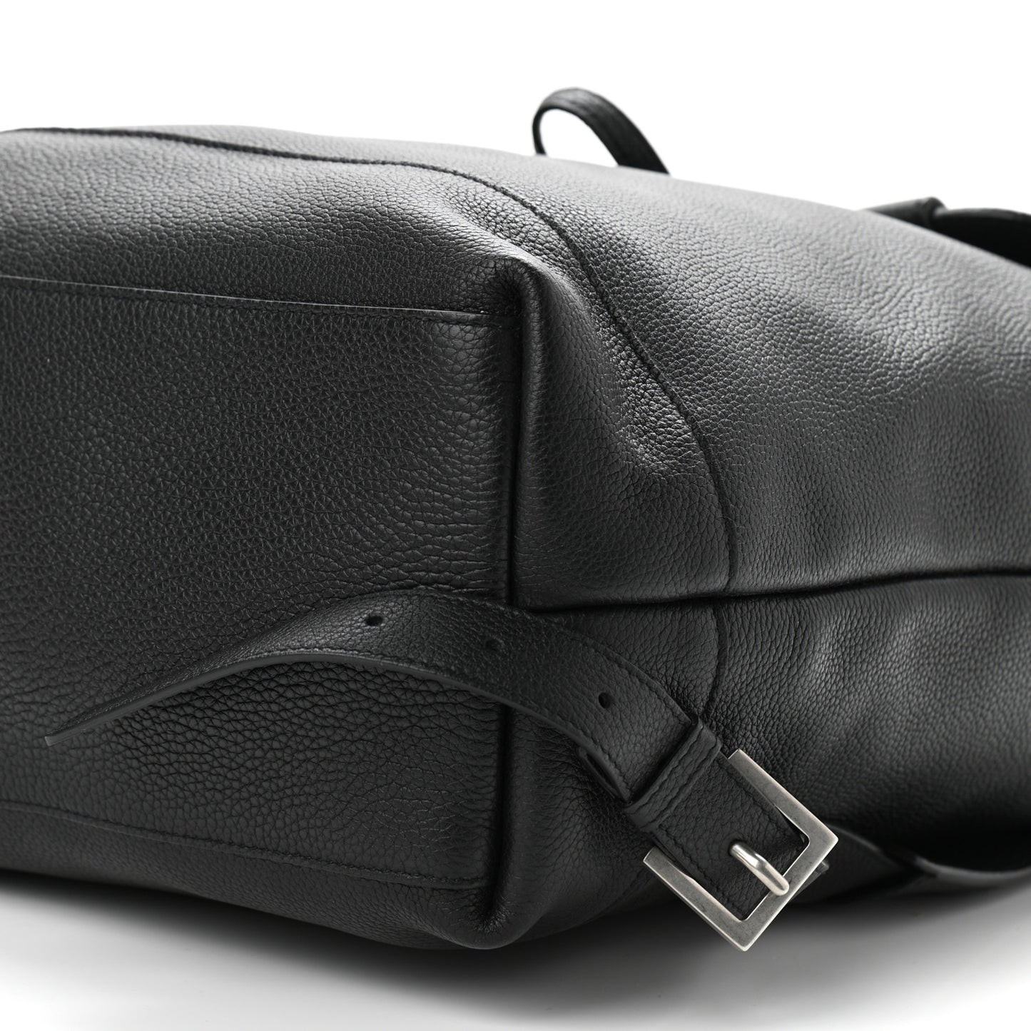 Grained Calfskin Sac De Jour Backpack Black