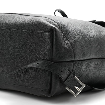 Saint Laurent Grained Calfskin Sac De Jour Backpack Black 10 of 10