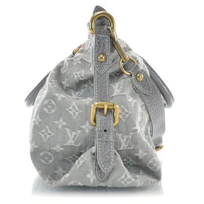 Louis Vuitton Denim Neo Cabby MM Grey 4 of 9