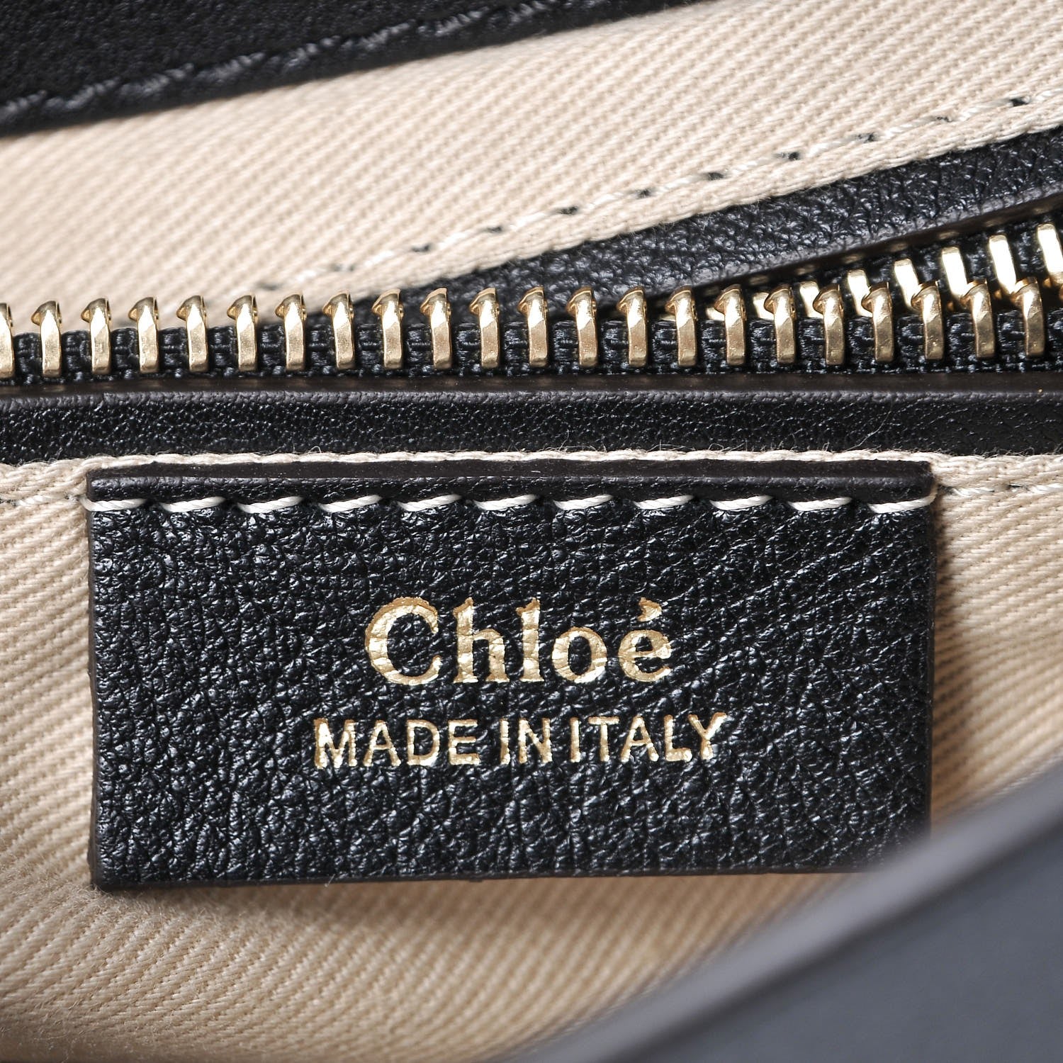 Chloe Suede Calfskin Small Faye Backpack Black 7 of 9