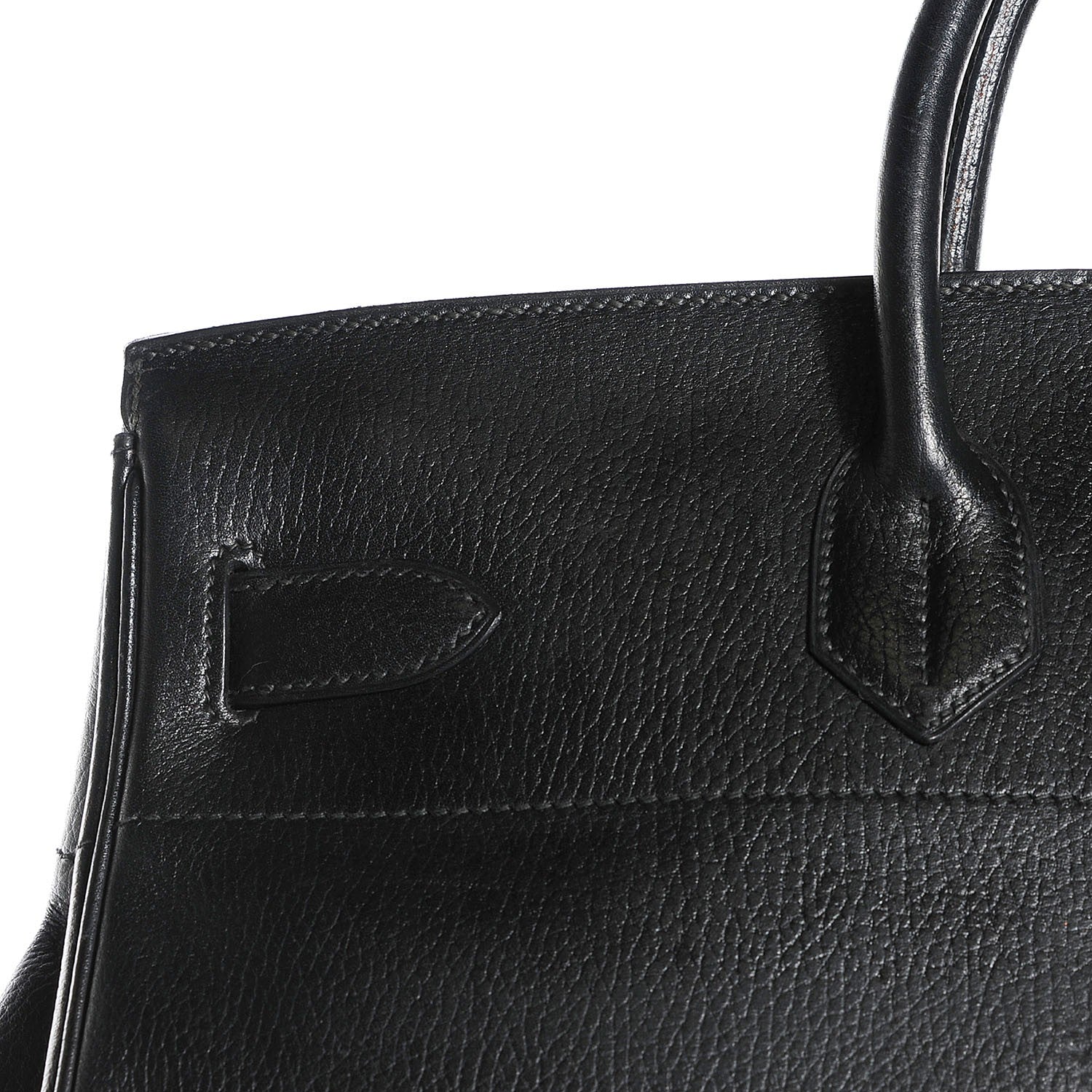 Hermes Ardennes Travel Birkin 45 Black 5 of 22