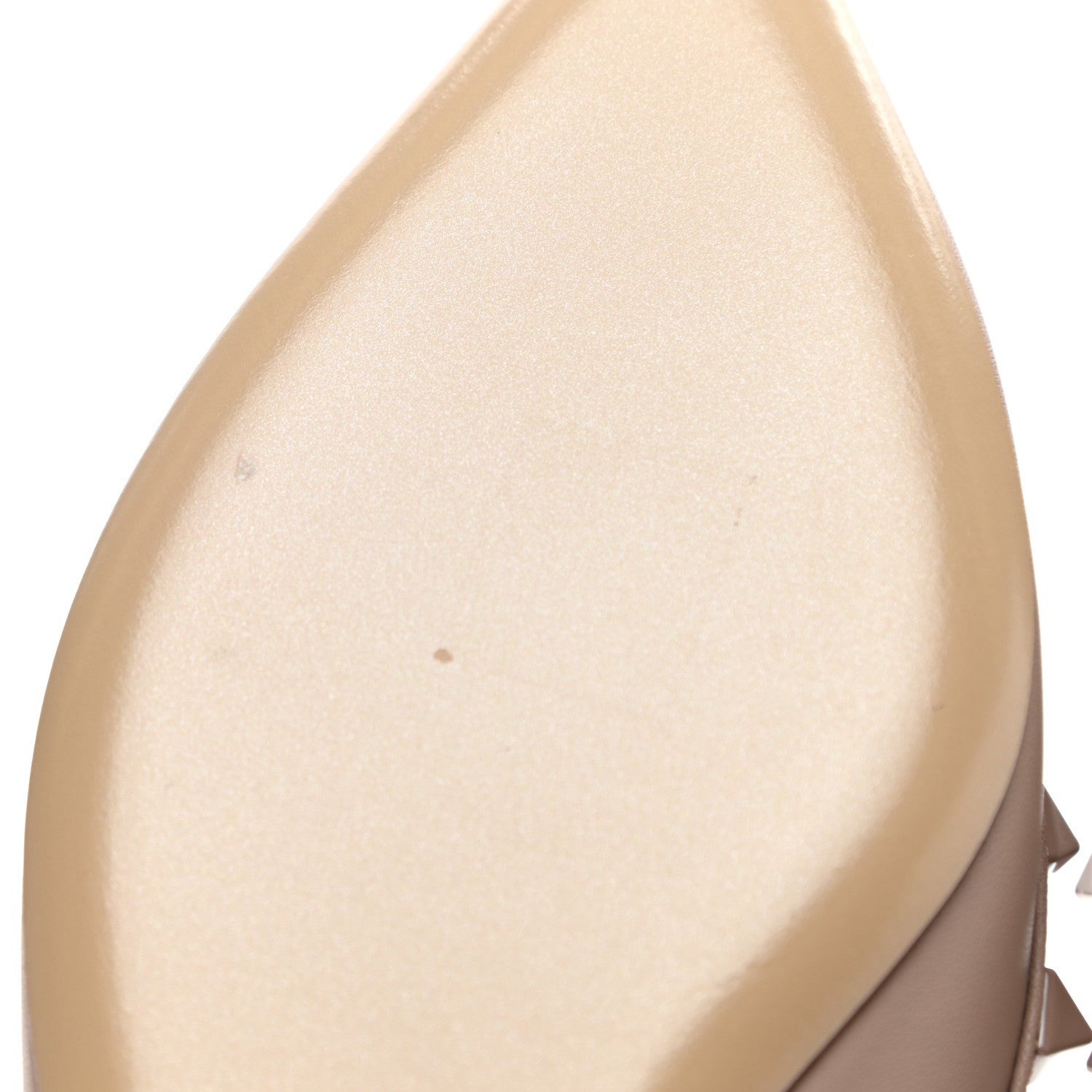 Valentino Garavani Nappa Rockstud Ballerina Flats 36.5 Poudre 9 of 9