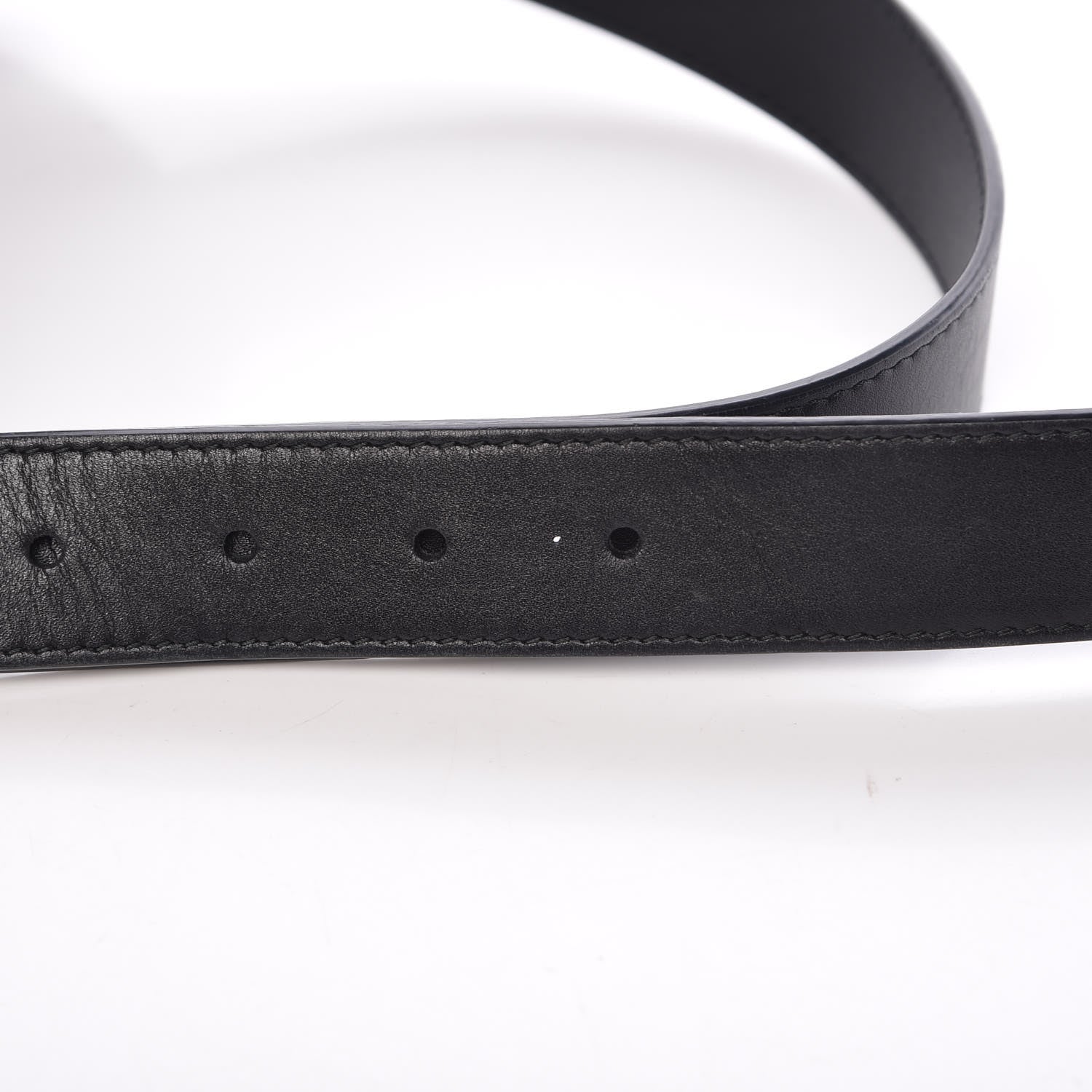 Gucci Calfskin Matelasse GG Marmont Belt Bag 85 34 Black 12 of 12