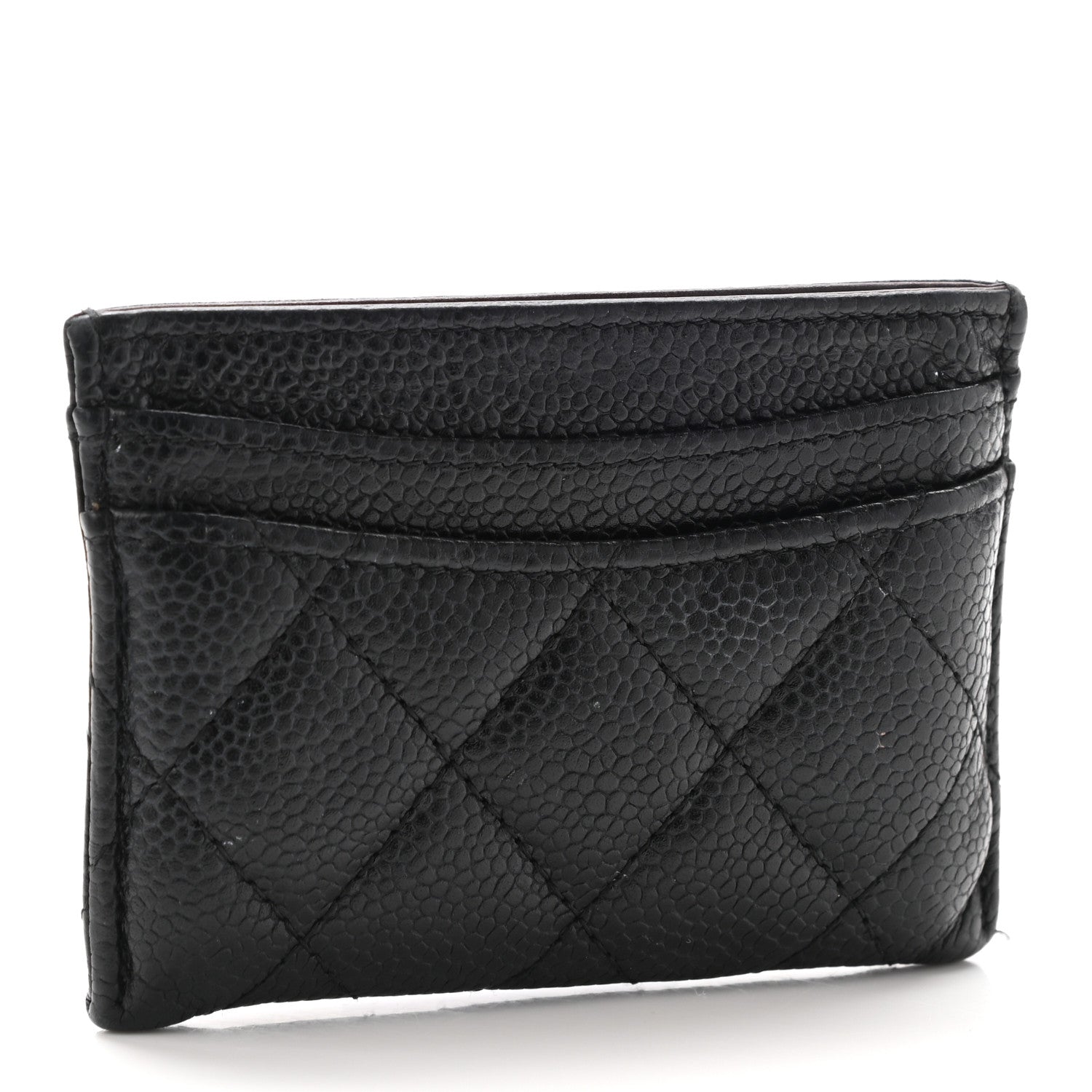 Chanel Caviar Quilted Card Holder Black 3 of 12