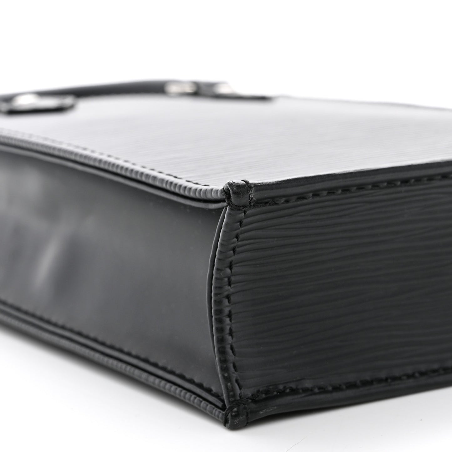 Epi Jacquard Petit Sac Plat Black