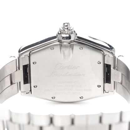 Cartier Stainless Steel 37mm Roadster Automatic Watch Black 4 of 5