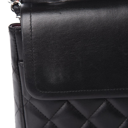 Chanel Lambskin Quilted Maxi Double Flap Black 8 of 15