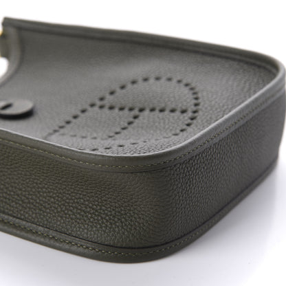 Hermes Taurillon Maurice Amazone Evelyne TPM Vert Olive Sauge 6 of 10