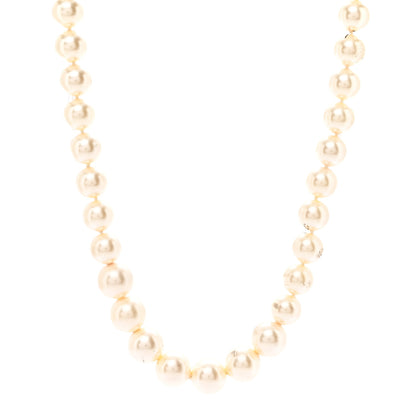 Chanel Graduated Pearl CC Long Necklace Gold 4 of 8