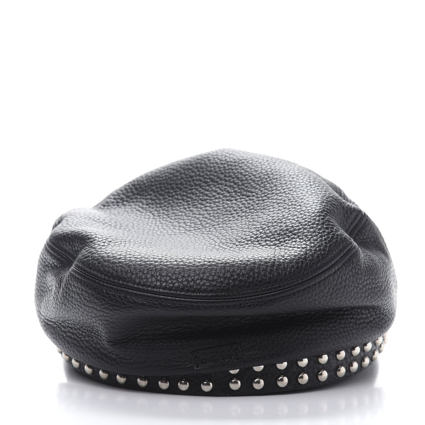 Calfskin Studded Cellarius Hat S Black