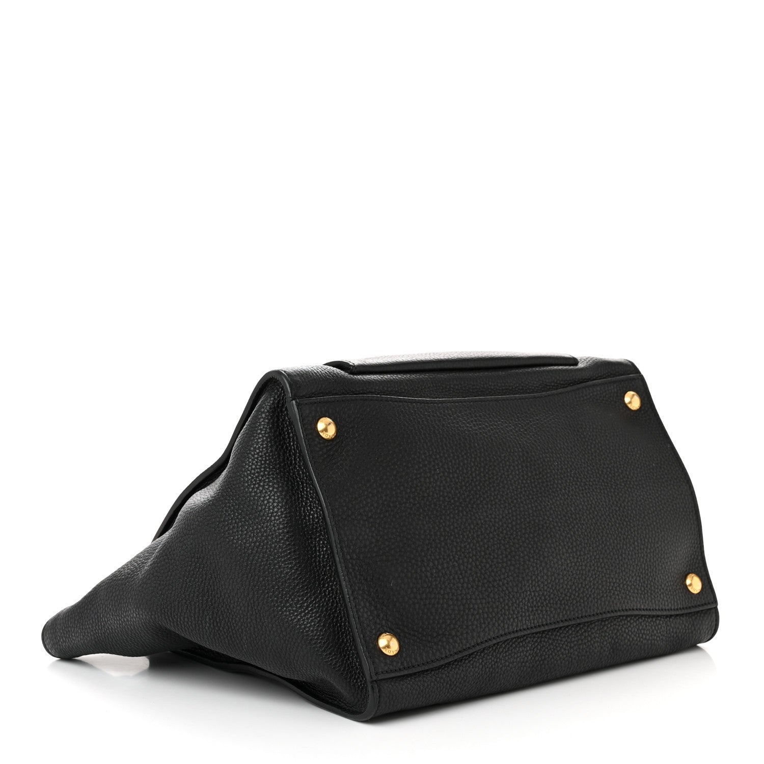 Prada Vitello Daino Shopping Tote Black 4 of 12