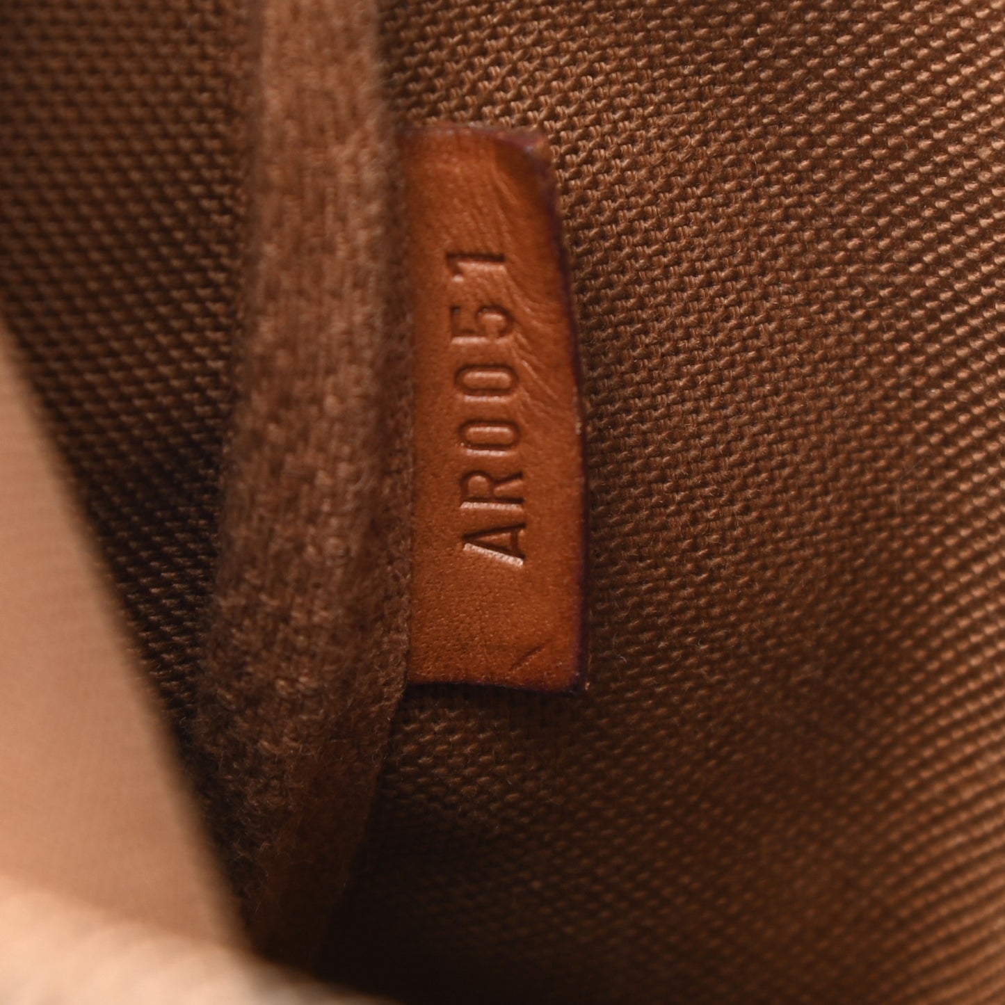 Monogram Graffiti Pochette Accessories Peach