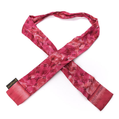 Louis Vuitton Silk Monogram Ikat Summer Bandeau Rose Indien 1 of 3