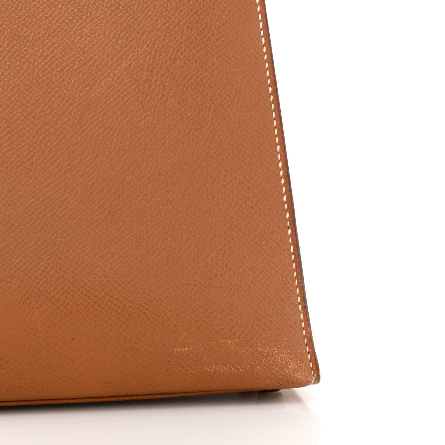 Hermes Courchevel Kelly Sellier 32 Gold 22 of 34