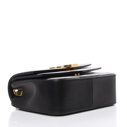 Saint Laurent Lambskin Matelasse Chevron Monogram Small Sulpice Bag Black 4 of 12
