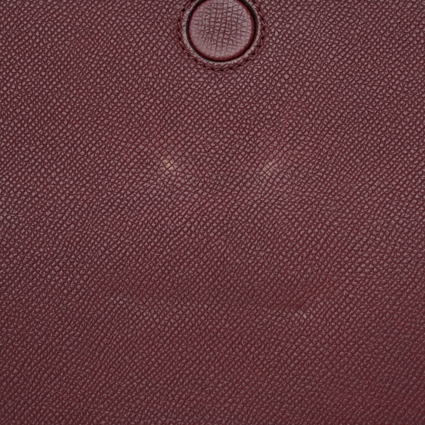 Grained Calfskin Large T Clasp Tara Crossbody Bag Cabernet