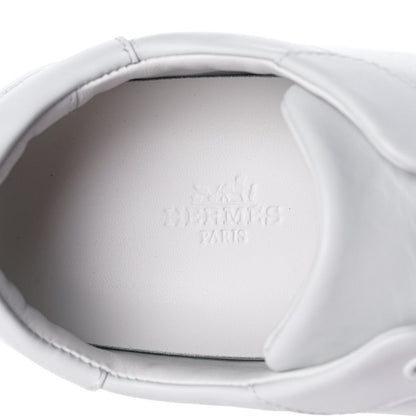 Hermes Calfskin Day Sneakers 38 White 7 of 9