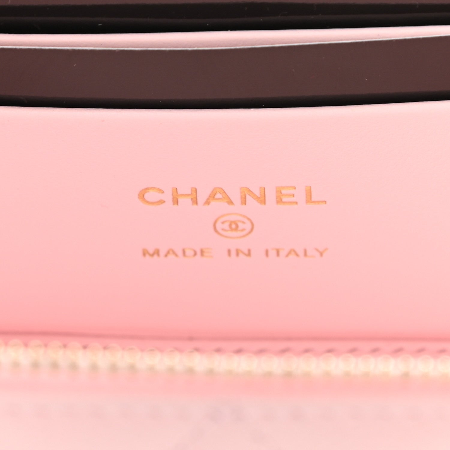Chanel Caviar Quilted Small Vanity Case With Chain Light Pink 7 of 12