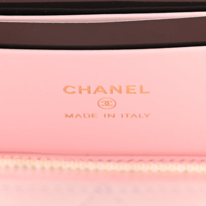 Chanel Caviar Quilted Small Vanity Case With Chain Light Pink 7 of 12