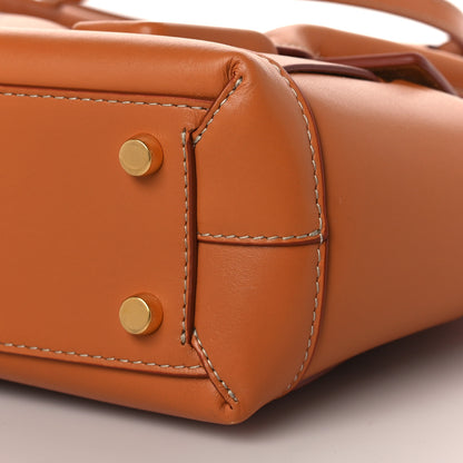 Bottega Veneta French Calfskin Maxi Intrecciato Mini Arco Clay 9 of 10