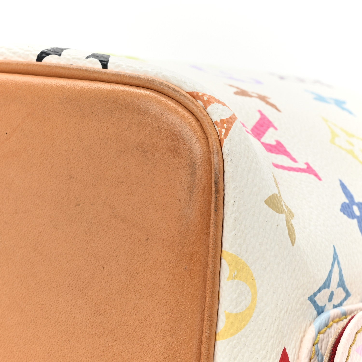 Louis Vuitton Monogram Multicolor Petit Noe White 13 of 21
