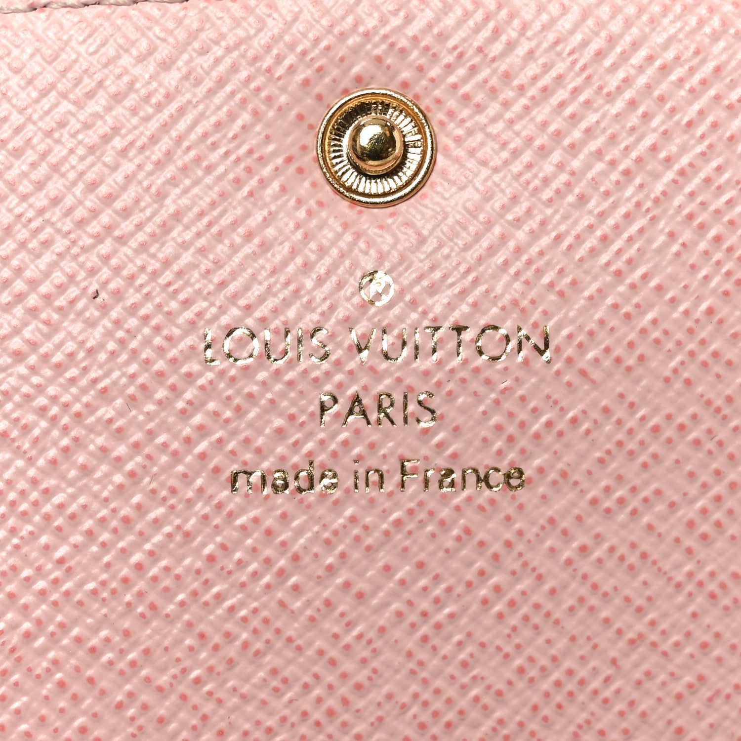 Louis Vuitton Damier Azur Emilie Wallet Rose Ballerine 6 of 9