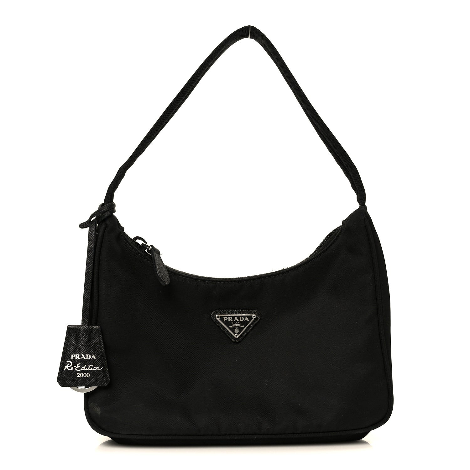 Prada Tessuto Nylon Mini Re-Edition 2000 Bag Black 1 of 11