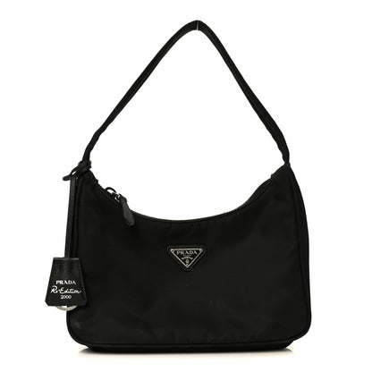 Prada Tessuto Nylon Mini Re-Edition 2000 Bag Black 1 of 11
