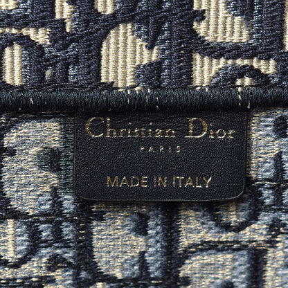 Christian Dior Oblique Book Tote Blue Multicolor 9 of 10