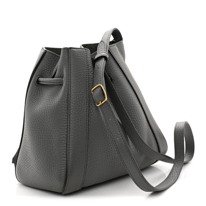 Mulberry Heavy Grain Calfskin Mini Millie Charcoal 3 of 9