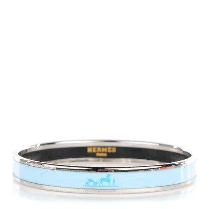 Hermes Enamel Narrow Caleche Bracelet 65 1 of 7