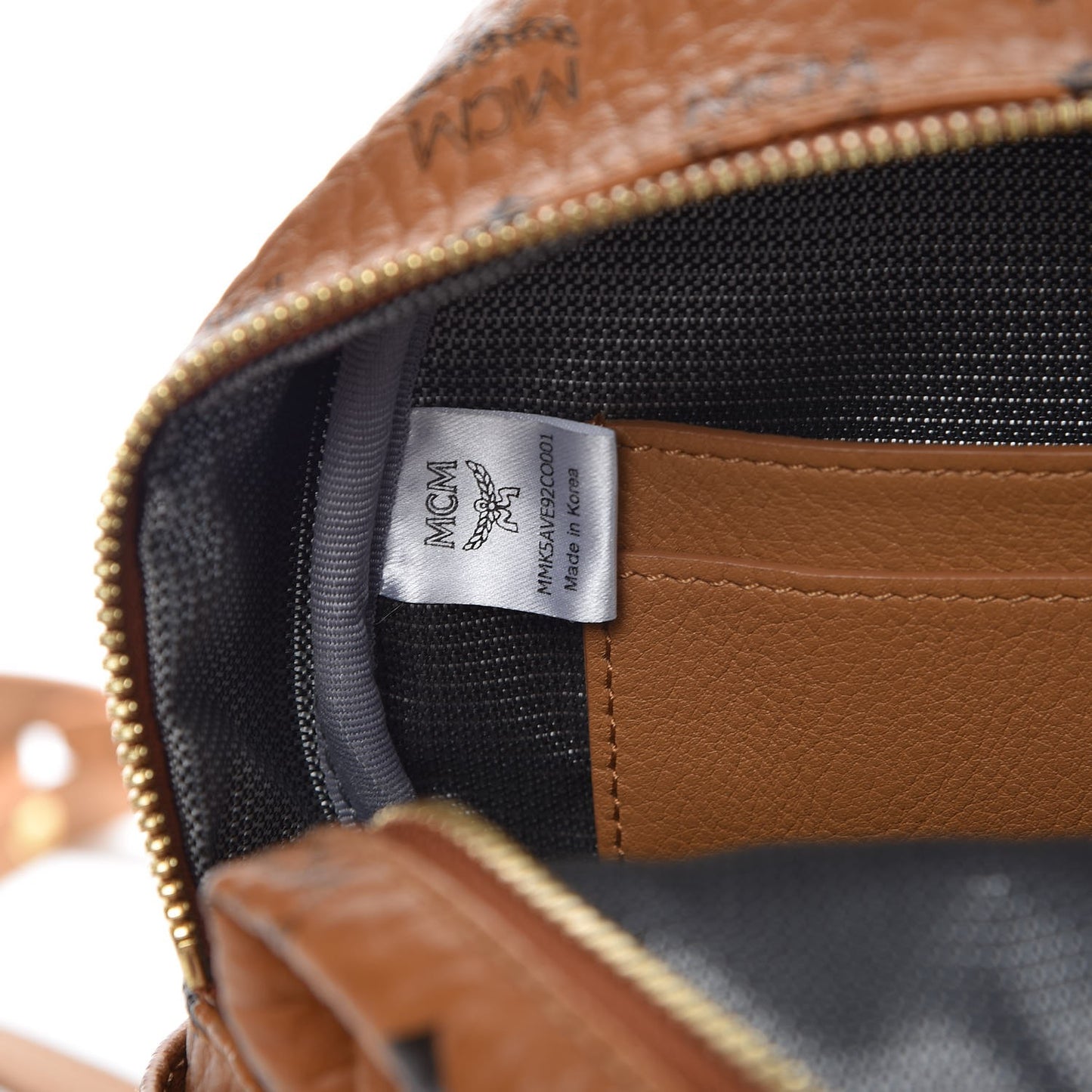 Visetos Side Stud Mini Stark Backpack Cognac