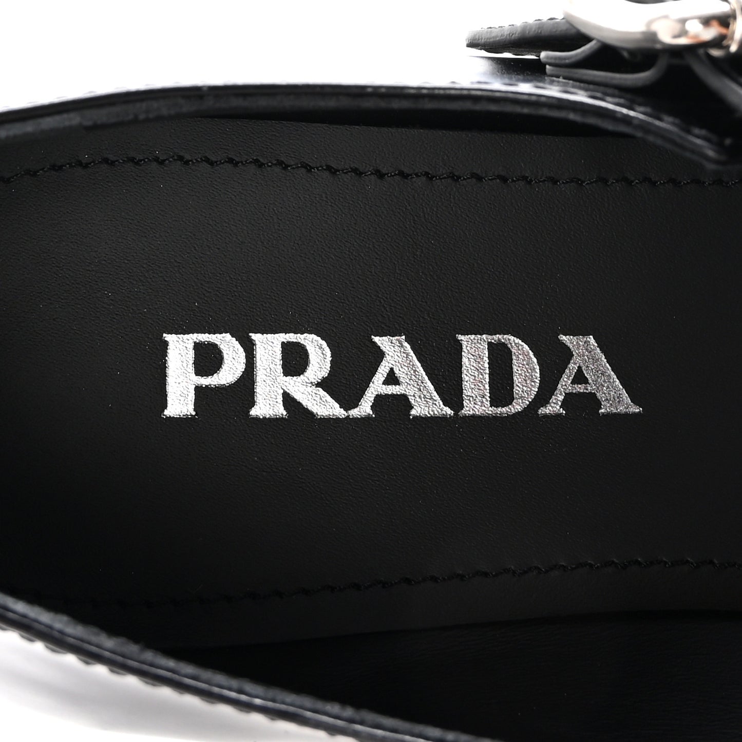 Spazzolato Mary Jane T Strap 40mm Loafers 38 Black