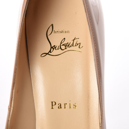 Christian Louboutin Patent Palais Royal 140 Pumps 39.5 Nude 8 of 17