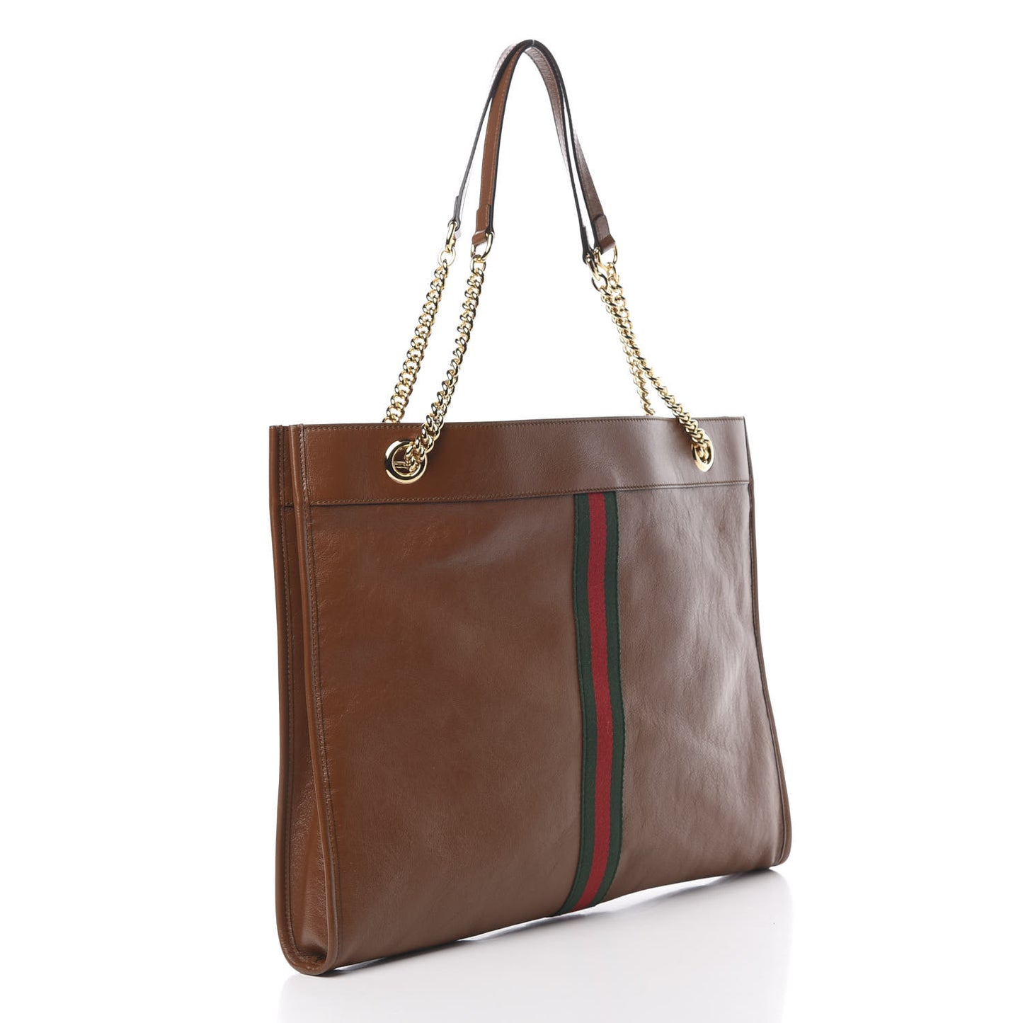 Calfskin Large Rajah Chain Tote Cuir