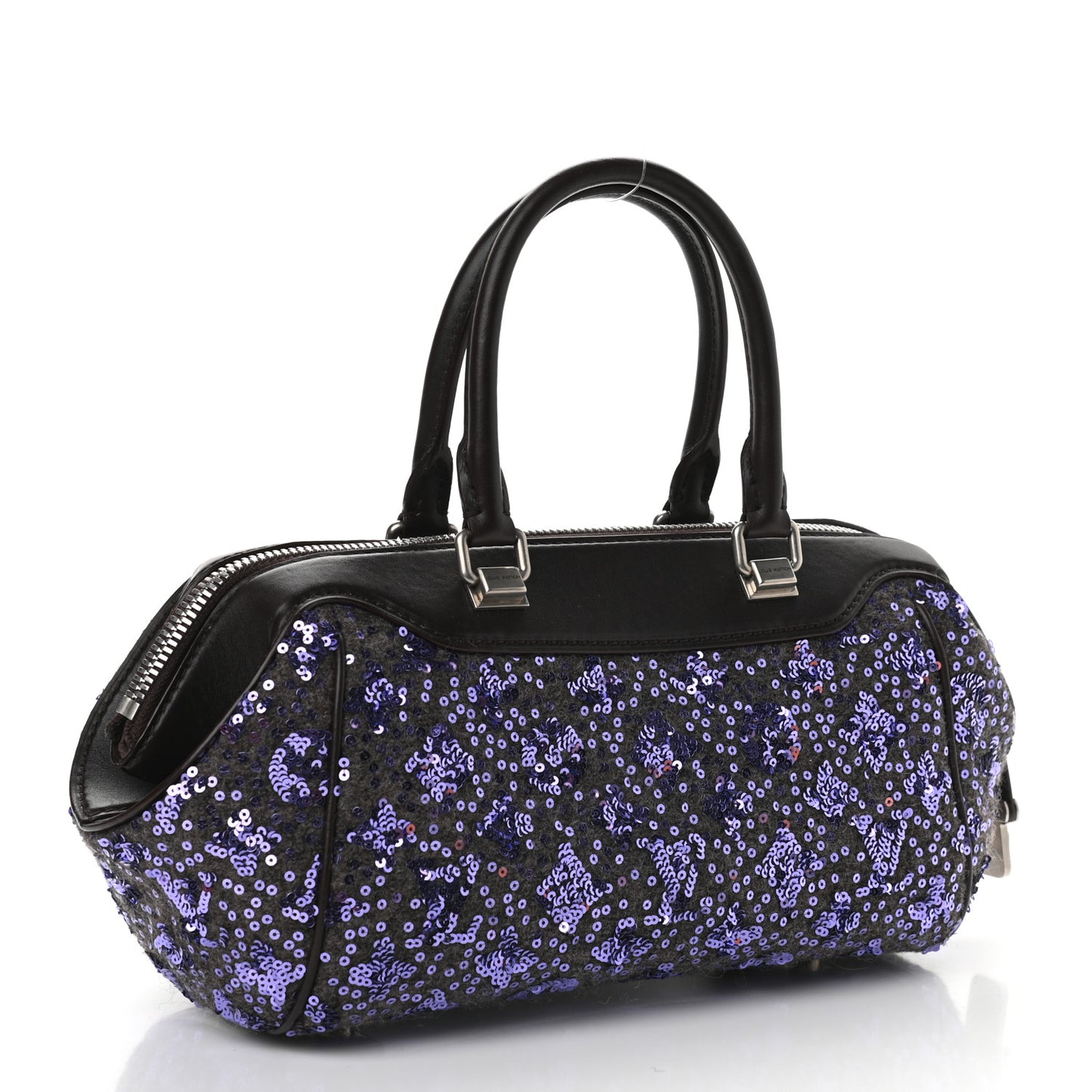 Sequin Monogram Sunshine Express Baby Purple