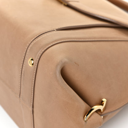 Salvatore Ferragamo Calfskin Suzanna Satchel Yuta 14 of 23